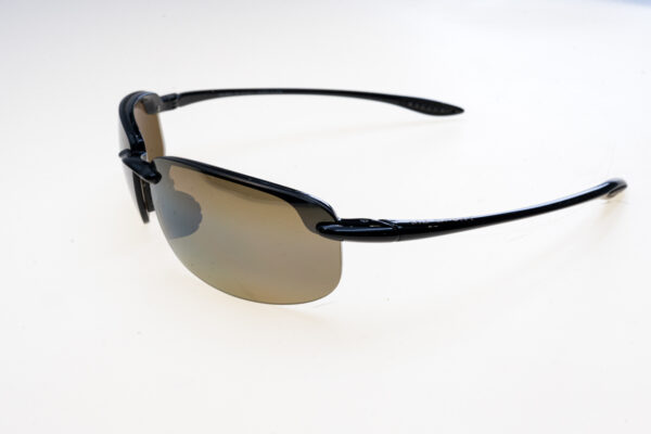 Mauijim Occhiali sole HO'OKIPA H407-02 - Occhiali da sole unisex Maui Jim Ho’okipa H407‑02 con design rimless, montatura in Grilamid leggero e lenti polarizzate Neutral Grey 64‑17‑130 mm, perfetti per protezione solare elevata e stile sportivo‑elegante.
