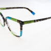 Lamarca Montature vista MOSAICO 154 09290 54F00002 140-54-17 - Montatura da vista donna Lamarca Mosaico 154 in acetato multistrato artigianale, misura 54‑17‑140 mm, linea esclusiva “Mosaico” per un’eleganza raffinata e un look distintivo.