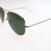 Ray-Ban Occhiali sole unisex 3025 SOLE 0RB3025  62  001 140-62-14 - Occhiali da sole unisex Ray‑Ban RB3025 62‑14 (colore 001), montatura in metallo oro, lenti classiche G‑15 verdi, design Aviator oversize perfetto per uno stile iconico e attuale.