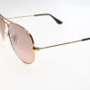 Ray-Ban Occhiali sole unisex 3025 SOLE 0RB3025  58  9001A5 135-58-14 - Occhiali da sole unisex Ray‑Ban RB3025 9001A5 misura 58‑14‑135 mm, montatura in metallo “Shiny Light Bronze” con lenti rosa/marrone degradé, design iconico Aviator perfetto per un look senza tempo.