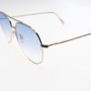 Ray-Ban Occhiali sole unisex 3734 SOLE 0RB3734  56  92023F 145-56-18 - Occhiali da sole unisex Ray‑Ban RB3734 montatura in metallo slim forma ovale, stile moderno con finitura oro arista e lenti protettive UV 400.