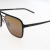 Bf Occhiali sole uomo BF868 VENTURA 5PR868S55C1055 145-55-18 - Occhiali da sole uomo Blackfin BF868 Ventura in titanio made in Italy, montatura aviator colore stone gray/blackfin black, lenti polarizzate Luminar Ultra‑HDR, misura 55‑18‑145 mm, leggerezza estrema e design esclusivo.
