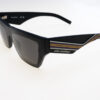 Karl Lagerfeld Occhiali sole KL6163S KL6163S KL6163S5917002 145-59-17 - Occhiali da sole unisex Karl Lagerfeld KL6163S 59 mm / ponte 17 mm / aste 145 mm, montatura oversize in acetato finitura nero‑opaco con lenti protettive UV400, design audace e contemporaneo perfetto per uno stile urbano sofisticato.