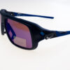 Serengeti Occhiali sole uomo SPELLO 8797 - Occhiali da sole uomo in metallo “navigator” della linea SPELLO con montatura nero opaco/blu, lenti minerali polarizzate 555 nm con tecnologia Spectral Control®, misura 58‑16‑143 mm — perfetti per chi cerca performance elevate e stile raffinato.