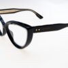 Gucci Montature vista donna GG1530O 30014810001 145-52-17 - Montatura da vista donna Gucci GG1530O 30014810001 in acetato riciclato full‑rim stile cat‑eye, misura 52‑17‑145 mm, design elegante e sostenibile per un look distintivo.